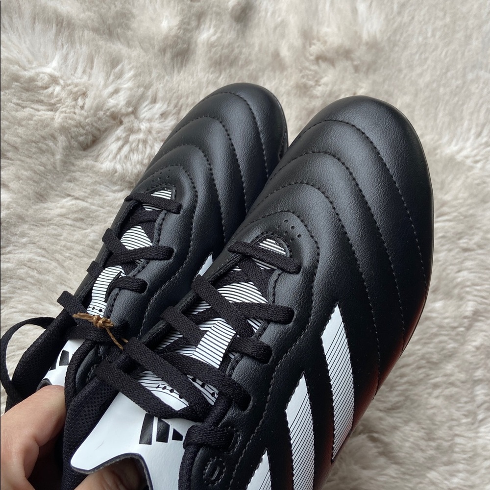 Adidas goletto VIII unisex soccer cleat shoe black white red women’s 8.5 men 7.5 - Picture 5 of 16